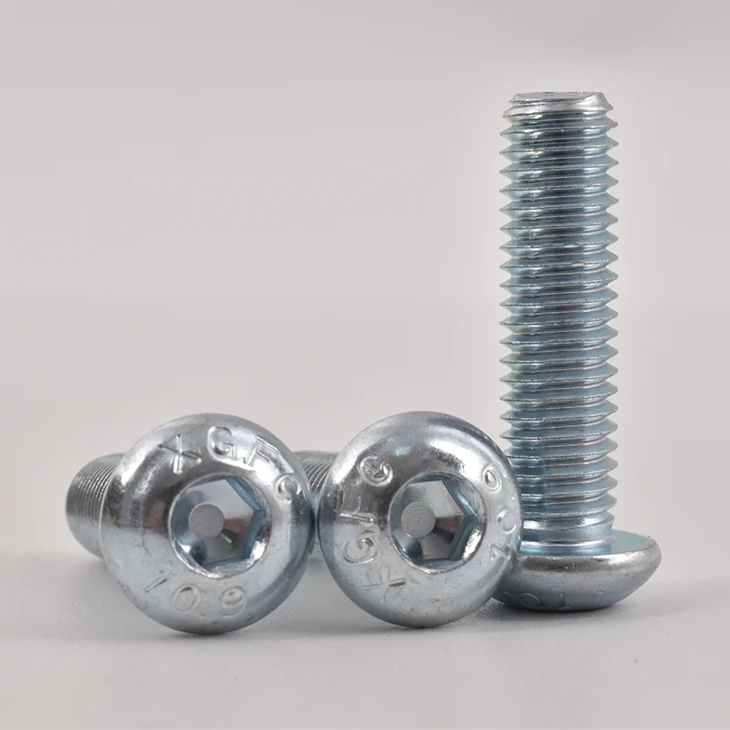 Onde está a aplicação específica de parafusos de botão de soquete hexadecimal galvanizado?